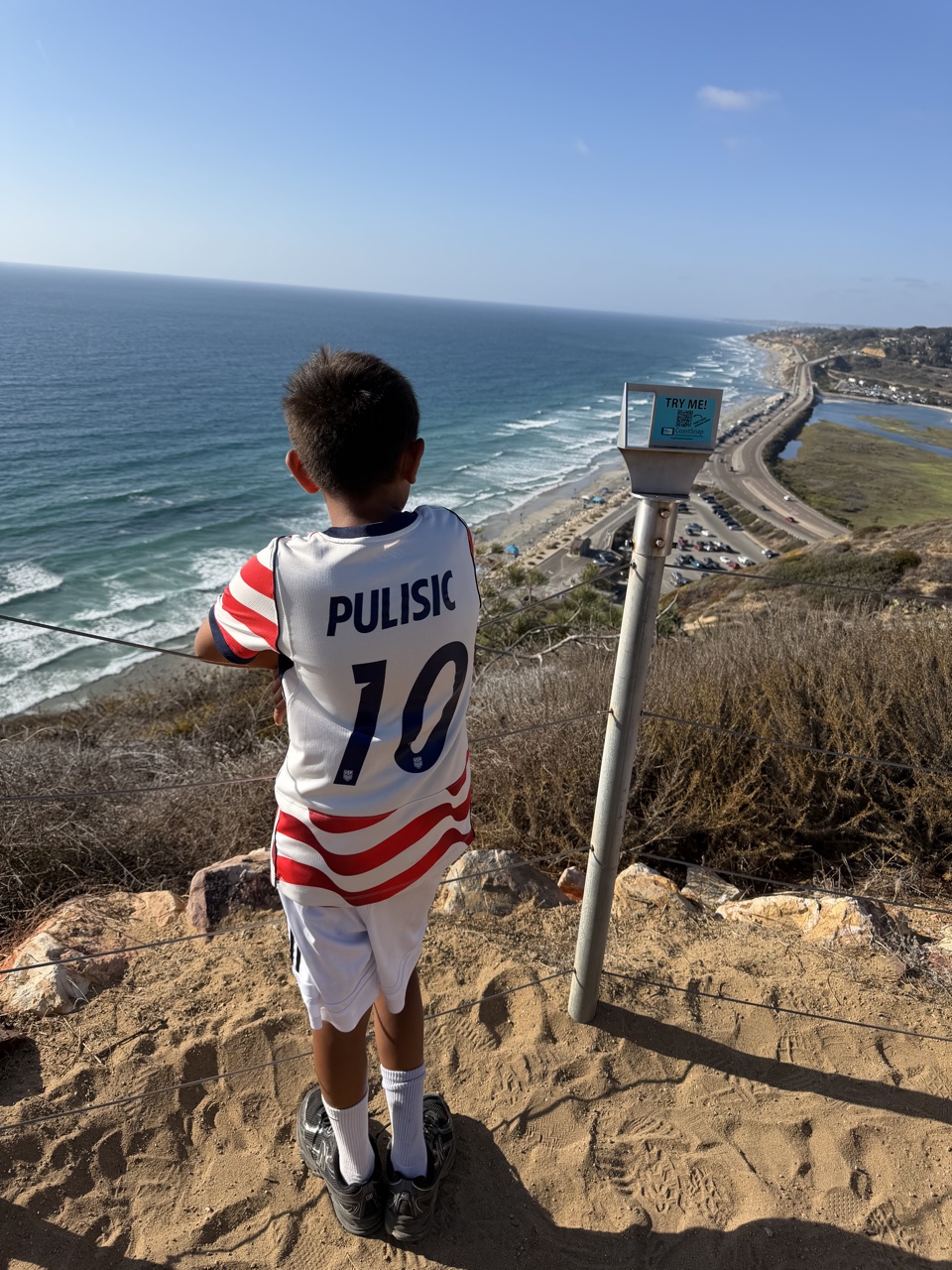 Ryan at the Torrey Pines overlook